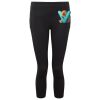 Women's TriDri® recycled performance leggings 3/4 length Thumbnail